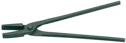 Gedore Schmiedezange mit flachem Maul aus Stahl in Grau - Bild 1