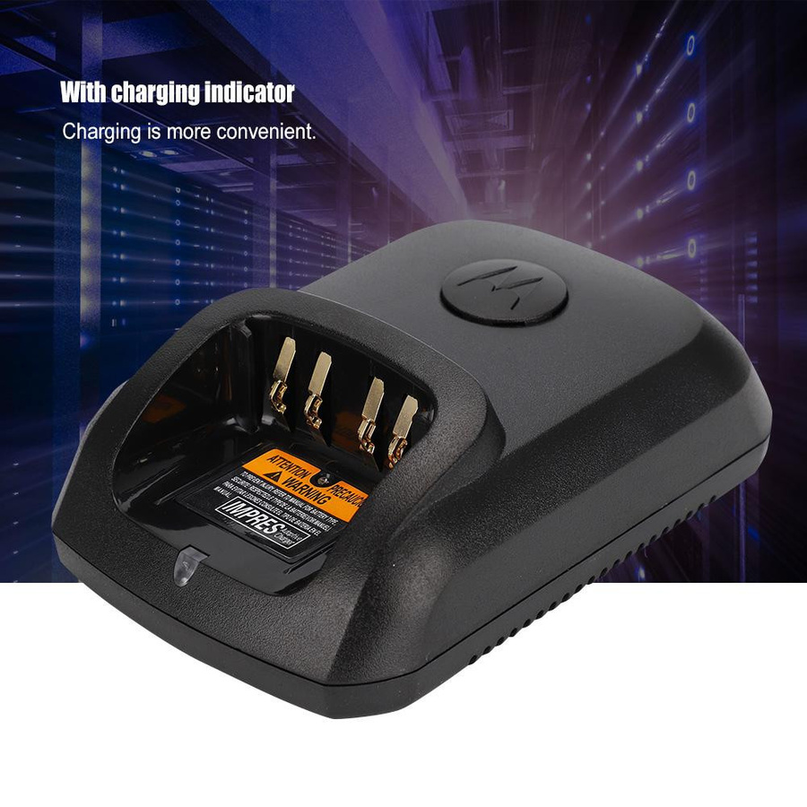 Motorola Zweiwegradio-Ladegerät in Schwarz für XIR P8268 DP4400 DP4800 DP4801 DEP550 DEP570 - Bild 3