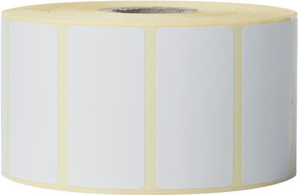 Brother Selbstklebendes Druckeretikett Weiß, Gestanztes Etikett für Wärmeübertragung, Rechteck, Kompatibel mit TD-2020, TD-2120N, TD-2130N, TD-4410D, TD-4420DN, TD-4520DN, TD-4550DNWB (BDE-1J026051-102) - Bild 1