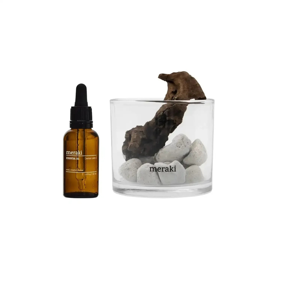 Meraki Duftdiffusor Lavastein und Holz Herbal Calm - Bild 1