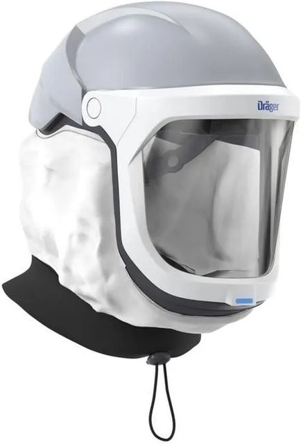 Dräger X-plore 8000 Helm mit PC-Visier und Halsabschluss L2 T2 in Weiß - Bild 1
