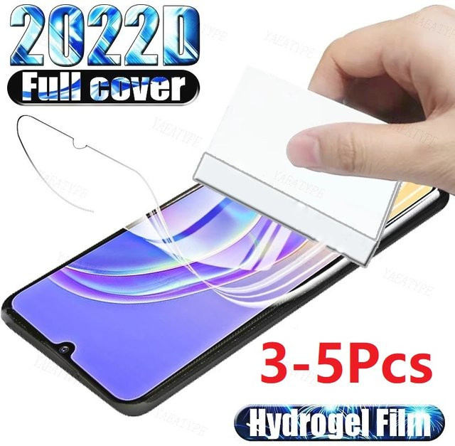 Hydrogel Displayschutzfolie für Vivo iQOO Neo 9 8 7 6 5 Pro SE Lite Racing, transparent, 3-5 Stück - Bild 1