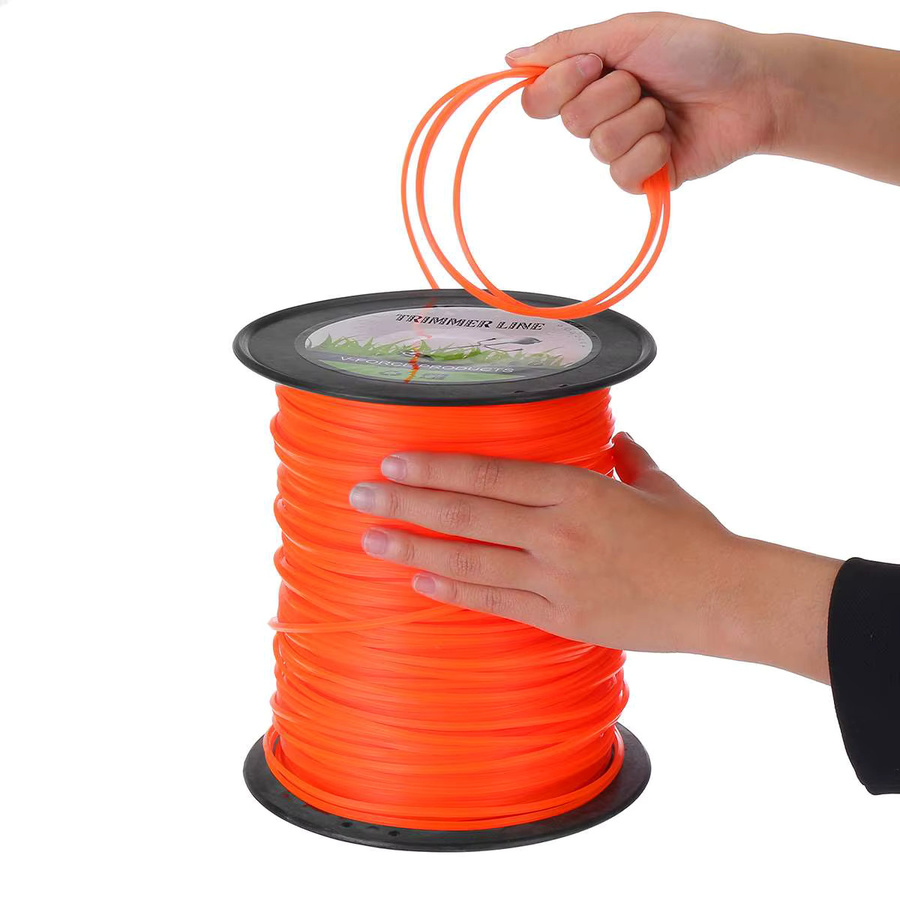 Vibratite Trimmer Linie für Freischneider in Orange, 30m oder 50m Länge - Bild 5