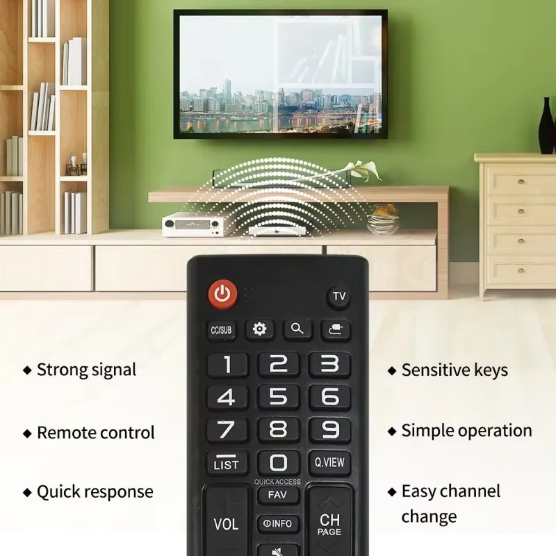 LG Fernbedienung AKB73715603 in Schwarz für Smart LED TV Modelle 42LN5400 47LN5400 50LN5400 50PN6500 42LN5406 32LN5400 39LN5400 - Bild 3