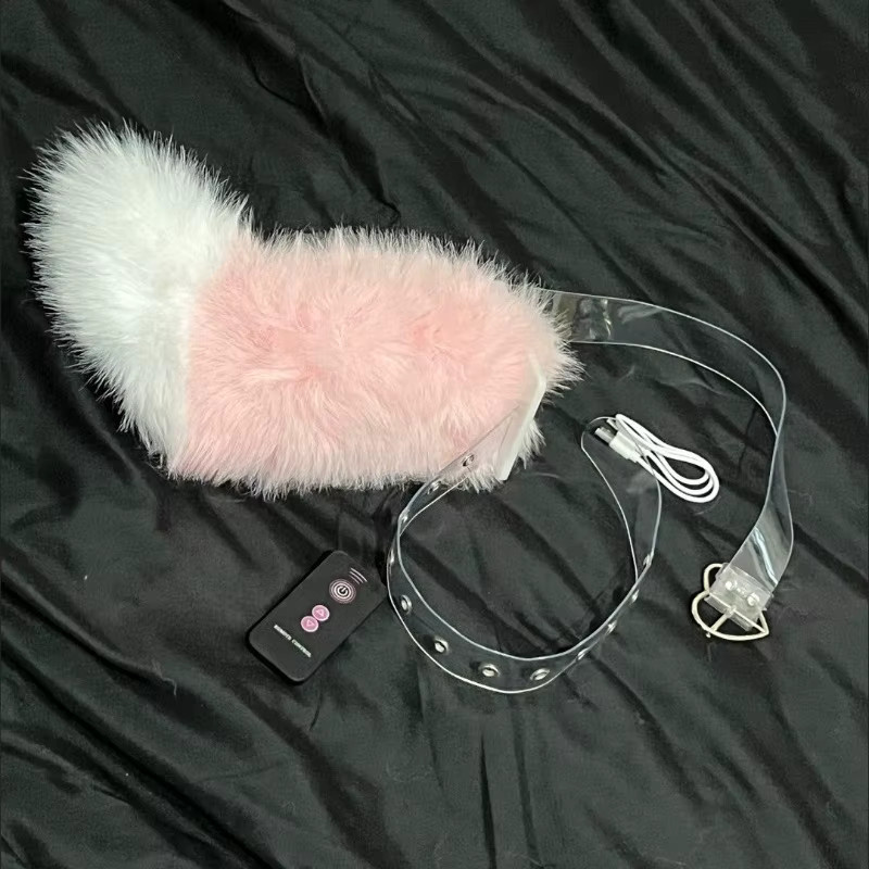 Bandai Fuchsschwanz, elektrisch ferngesteuert, sprachgesteuert, rosa - Bild 4