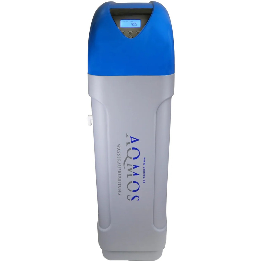 Wasserenthärtungsanlage Aqmos CMR-60 in Blau inklusive Anschluss-Set und Montageblock - Bild 2