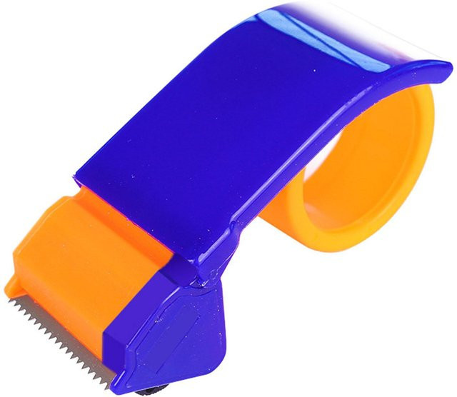 CosyHome Klebebandspender mit einstellbarem Verschlussschneider in Orange - Bild 1