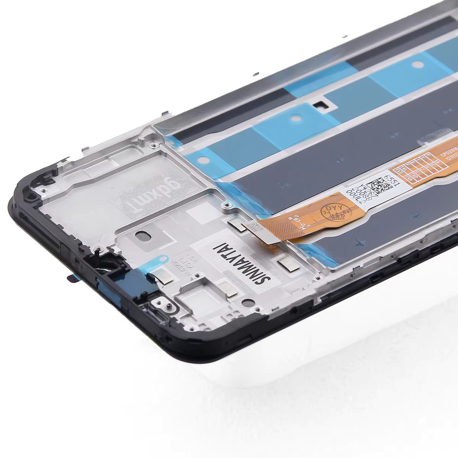 Vivo Y16 LCD Display mit Touch Digitizer und Rahmen in Schwarz, 6,51 Zoll - Bild 4