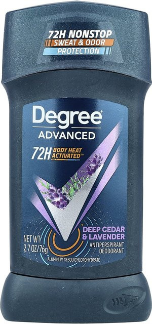 Degree Advanced Antiperspirant Deodorant Tiefe Zeder & Lavendel, 76 g - Bild 1