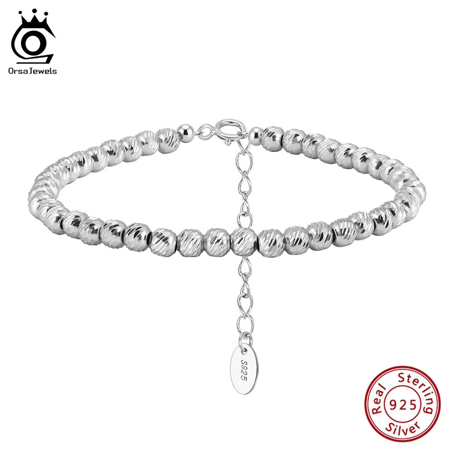 ORSA JEWELS Armband, 925 Silber, Perle, Damen - Bild 2