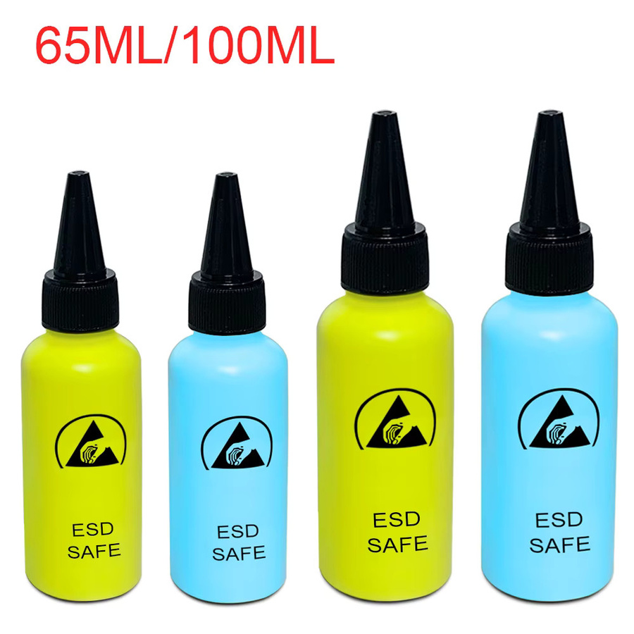 Antistatische Lösungsmittelflasche mit Nadel von lefavor für Handy-Reparaturen, 65 ml - Bild 3