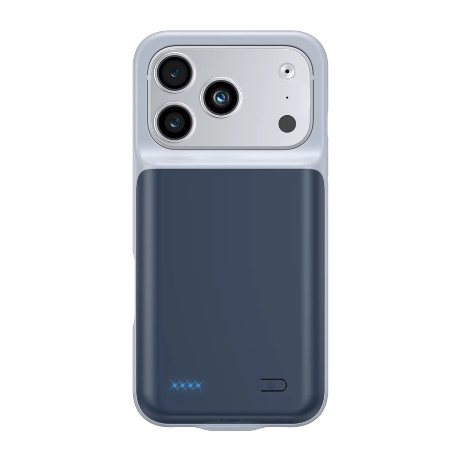 Fraternize Smart Batterie Ladegerät Case für iPhone 17 Pro Max, iPhone 17 Pro und iPhone 17 Air als externe Powerbank in Schwarz oder Blau - Bild 2