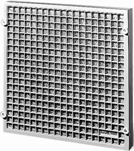 Helios Luftfilter Ventilator LF 500 in Silber - Bild 1