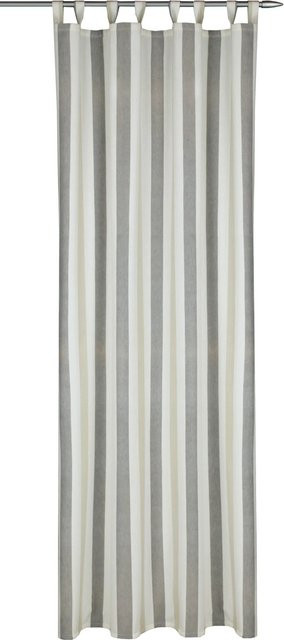 Neusser Collection Schlaufenschal Monika mit Gardinenband in Beige-grau, Breite: 135 cm, Höhe: 245 cm - Bild 1