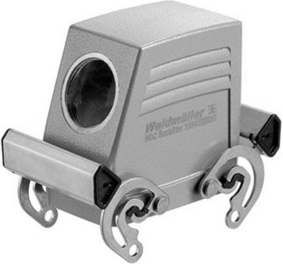 Weidmüller Steckergehäuse HDC 24D TSBO 1PG21G 1654790000 aus Edelstahl in Silber - Bild 1