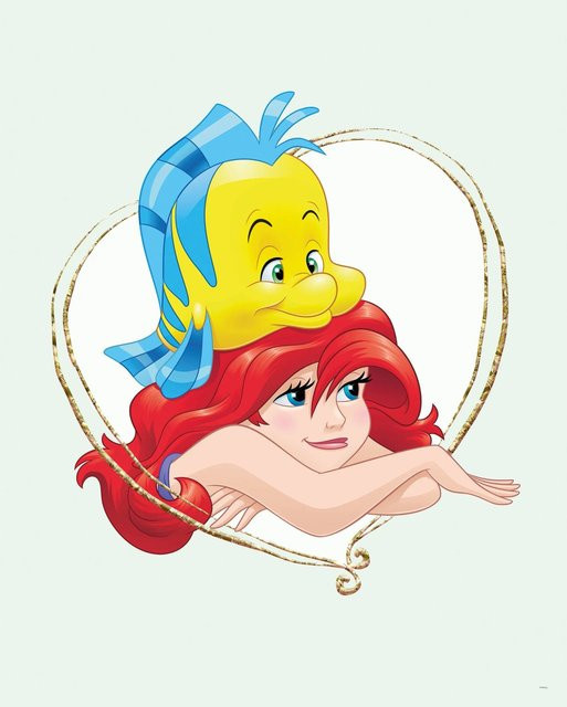 Komar Wandbild Ariel & Fabius Kinderwelten, bunt, B/H: 40 x 50 cm - Bild 1
