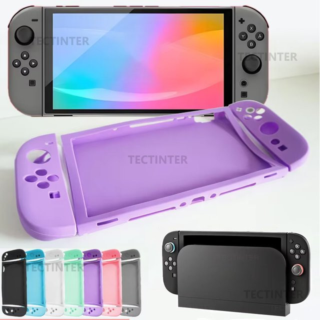 Silikon Schutzhülle für Nintendo Switch 2 Joystick Controller in Pink und Black - Bild 1