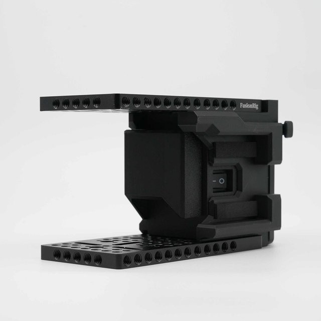 SmallRig FusionRig Erweiterungsmodul für Sony ZVE10 Kamera-Cage in Schwarz, kompatibel mit SmallRig 3538 und 3531 - Bild 1