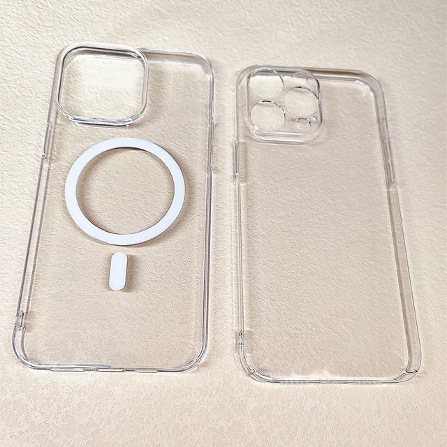 Stoßfeste Handyhülle aus hartem PC-Kunststoff für Apple iPhone, transparent - Bild 1