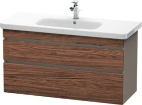 Duravit Waschtischunterschrank DuraStyle in Dunkelblau, wandhängend, mit 2 Schubladen, Breite: 113 cm, Tiefe: 44,8 cm, Höhe: 61 cm - Bild 1