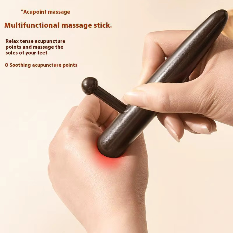 HNKMP Triggerpunkt-Massagegerät zur Lymphdrainage, Holz, Unisex - Bild 2