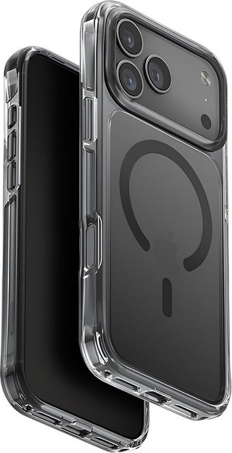 UNIQ LifePro Xtreme MagClick MagSafe Hülle für Apple iPhone 17 Pro Max, Schwarz/Transparent - Bild 1