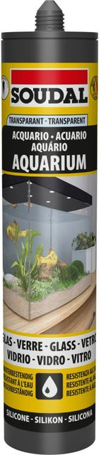 Soudal Aquariumsilikon Transparent 300 ml - Bild 1