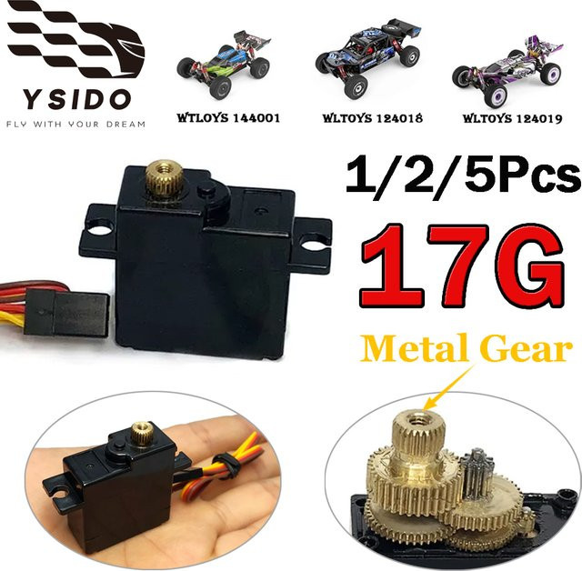 YSIDO RC Motor Servo, Voll-Metallgetriebe, Digital Servo, 1:16 - Bild 1