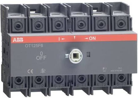 ABB OT125F6 Lasttrennschalter 6polig grau - Bild 1
