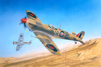 Trumpeter Supermarine Spitfire Mk. Vb/Trop, Modellfahrzeug, 1:24 - Bild 1