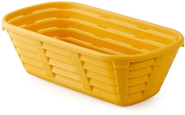 Scaritech Langer Gärkorb in Gelb, 5er Pack, 750 ml, oval aus Kunststoff, spülmaschinenfest - Bild 1