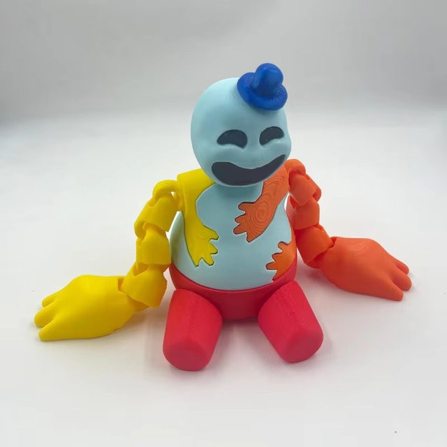 Doeys Doughman Doe Bobby Cartoon Figur als dekoratives 3D-Ornament für deinen Schreibtisch in Multicolor - Bild 1
