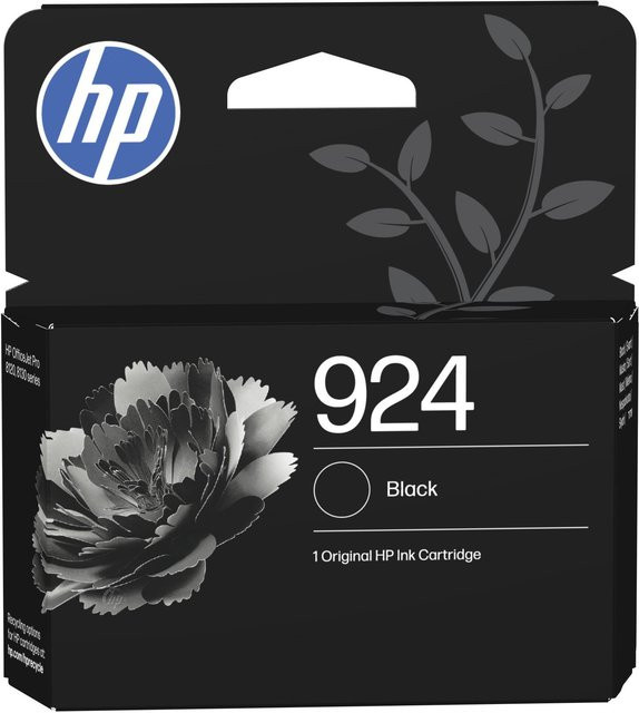 HP 924 Original Druckerpatrone Schwarz für HP Officejet Pro 8120 und 8130 Serie - Bild 1