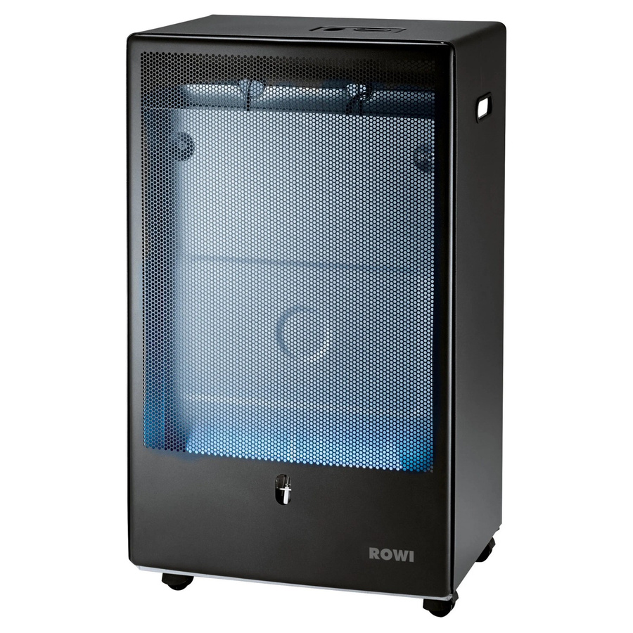 Rowi Gas-Heizofen Blue Flame 4,2 kW in Schwarz Anthrazit Blue mit Energieeffizienzklasse A - Bild 2