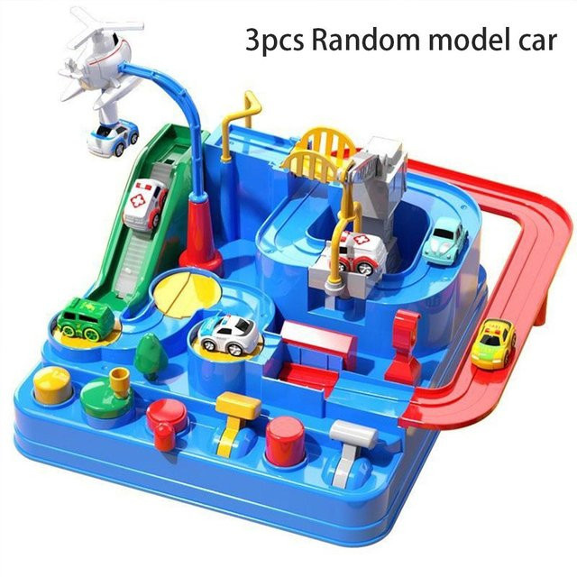 Yiran toy Auto-Rennstrecke blau 6-12J - Bild 1