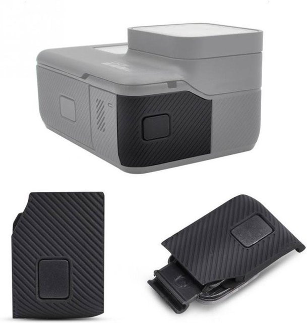 GoPro Flip-Batterie-Seitenabdeckung für Hero 5, Hero 6 und Hero 7 in Schwarz - Bild 1
