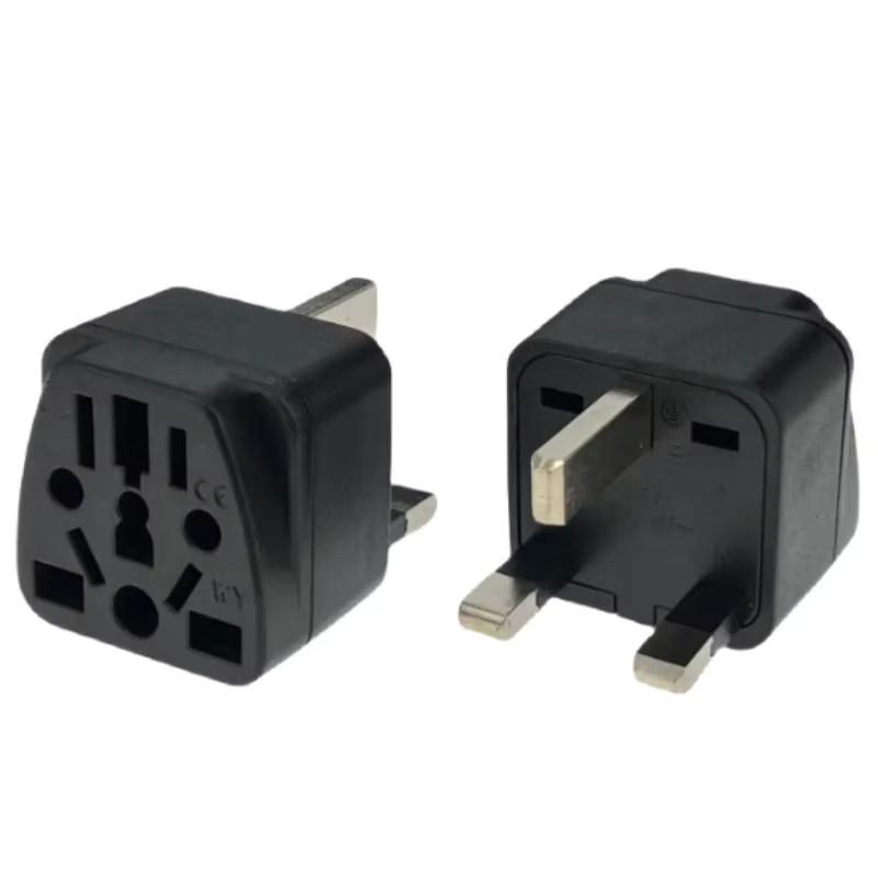 Fengyidz Universal Reiseadapter von EU auf UK Typ G in Schwarz oder Weiß - Bild 3