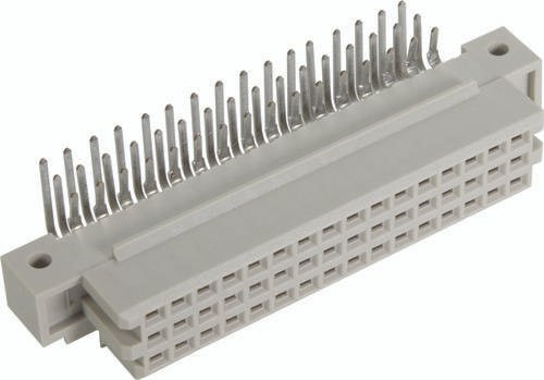 HARTING Federleiste 09282486804 aus Messing in Grau mit 3 Reihen - Bild 1