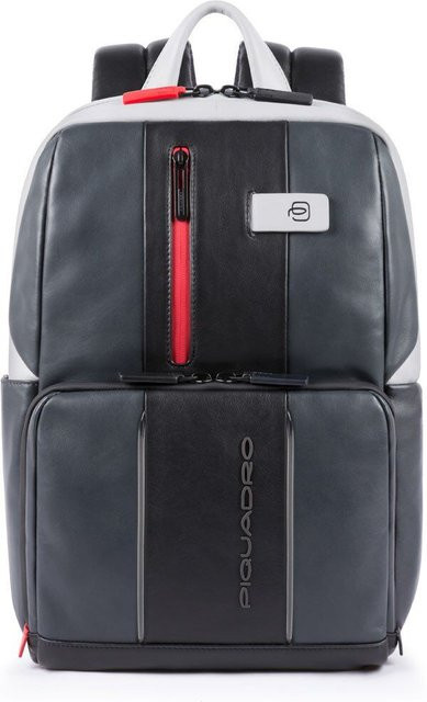 Piquadro Urban Laptoprucksack mit iPad-Fach in Grau/Schwarz - Bild 1