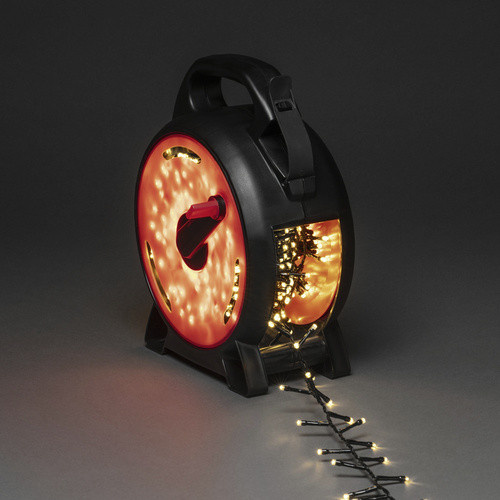 Konstsmide LED-Compactlights in Schwarz mit warmweißem Licht, 6 W, IP44-Schutzklasse - Bild 2