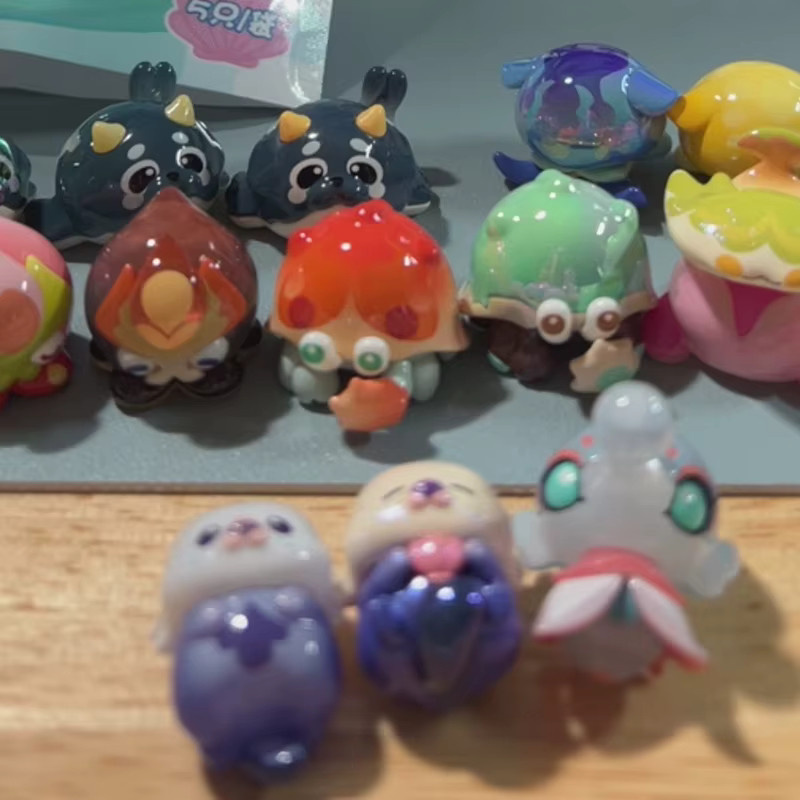 Mihoyo Genshin Impact Fontain Series Fantasy Creature Mini Blind Bag Toy Collection Multicolor - Bild 1