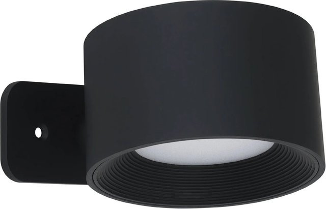 EGLO LED Wandleuchte MURAGLIE Schwarz, rund, dimmbar mit Touch-Funktion und Akku - Bild 1