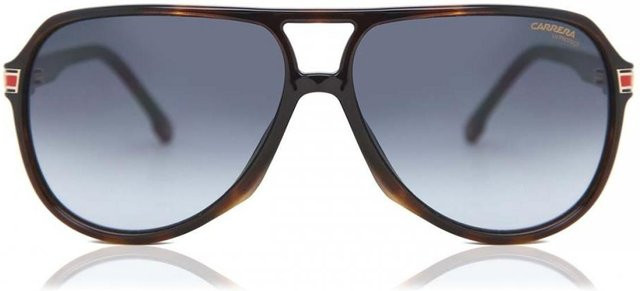Carrera 1045 S Sonnenbrille, Aviator, Vollrand, Acetat, Unisex, Havana, Grau - Bild 1