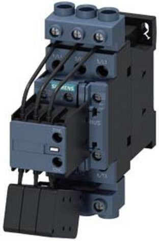 Siemens Kondensatorschütz 3RT2628-1AF05 grau mit 3 Schließern 77 VA 10A - Bild 1
