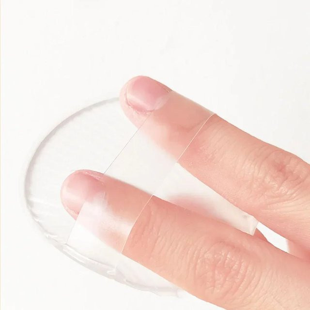 Silikon Gel Puderquaste Schwamm für Make-up, White - Bild 1