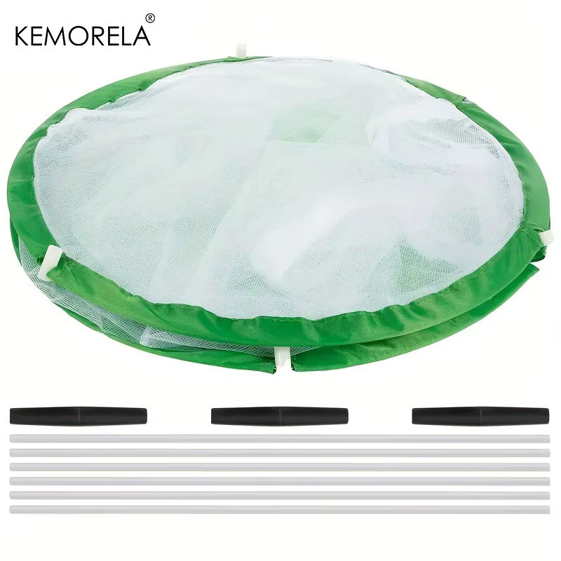 KEMORELA Insektenkäfig für Pflanzen als winddichtes Mini-Gewächshaus aus transparentem PVC - Bild 2