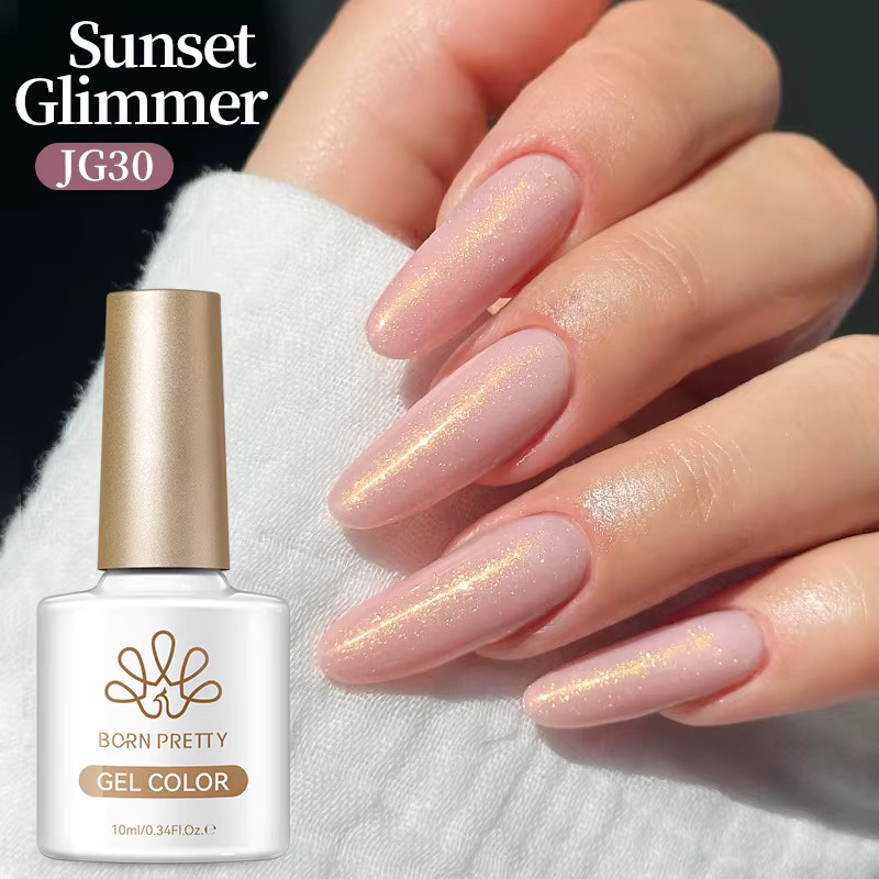 BORN PRETTY Sunset Glimmer Nagellack, 10 ml, schimmernd - Bild 2