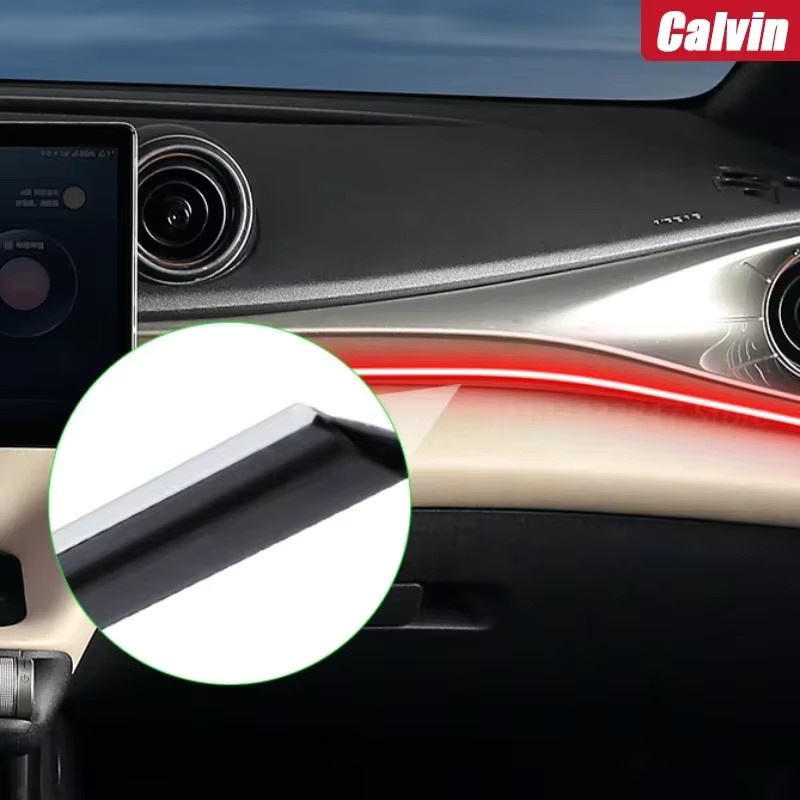 LED Ambiente-Lichtstreifen für BYD Dolphin mit RGB-Farbeffekt, USB-Anschluss und selbstklebender Neon-Flex-Installation - Bild 5