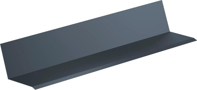 Sarei An- und Abschlussprofil Protection 9 aus Aluminium in Anthrazit, B/H: 9,0 x 5,5 cm, Länge: 125 cm - Bild 1