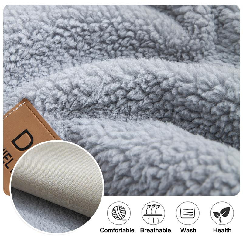 Yiran Furniture Plüsch-Sofabezug aus Polyester, superweich und waschbar, rutschfeste Couch-Schonbezüge für Wohnzimmer und Schlafzimmer, B/H: 30 x 50 cm - Bild 2